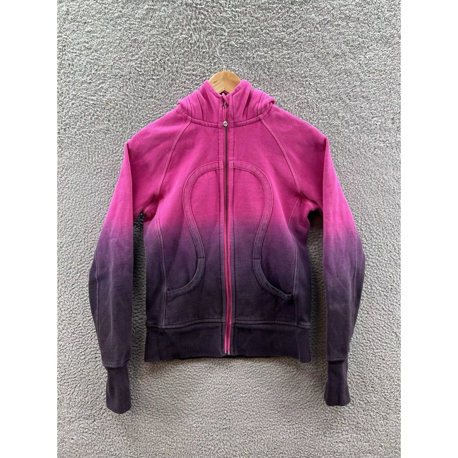 Lululemon Sweatshirts Lululemon Limited Edition Scuba Jacket Pink Plum Gradient 6