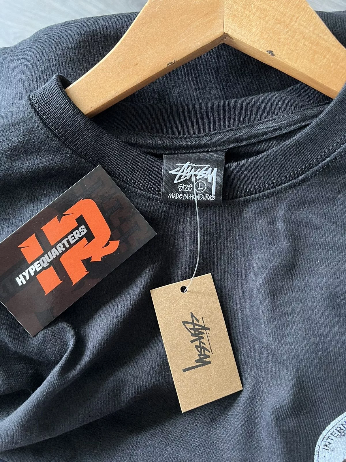 Stussy Short Sleeve T Shirts Stussy Dot Tee “Black”