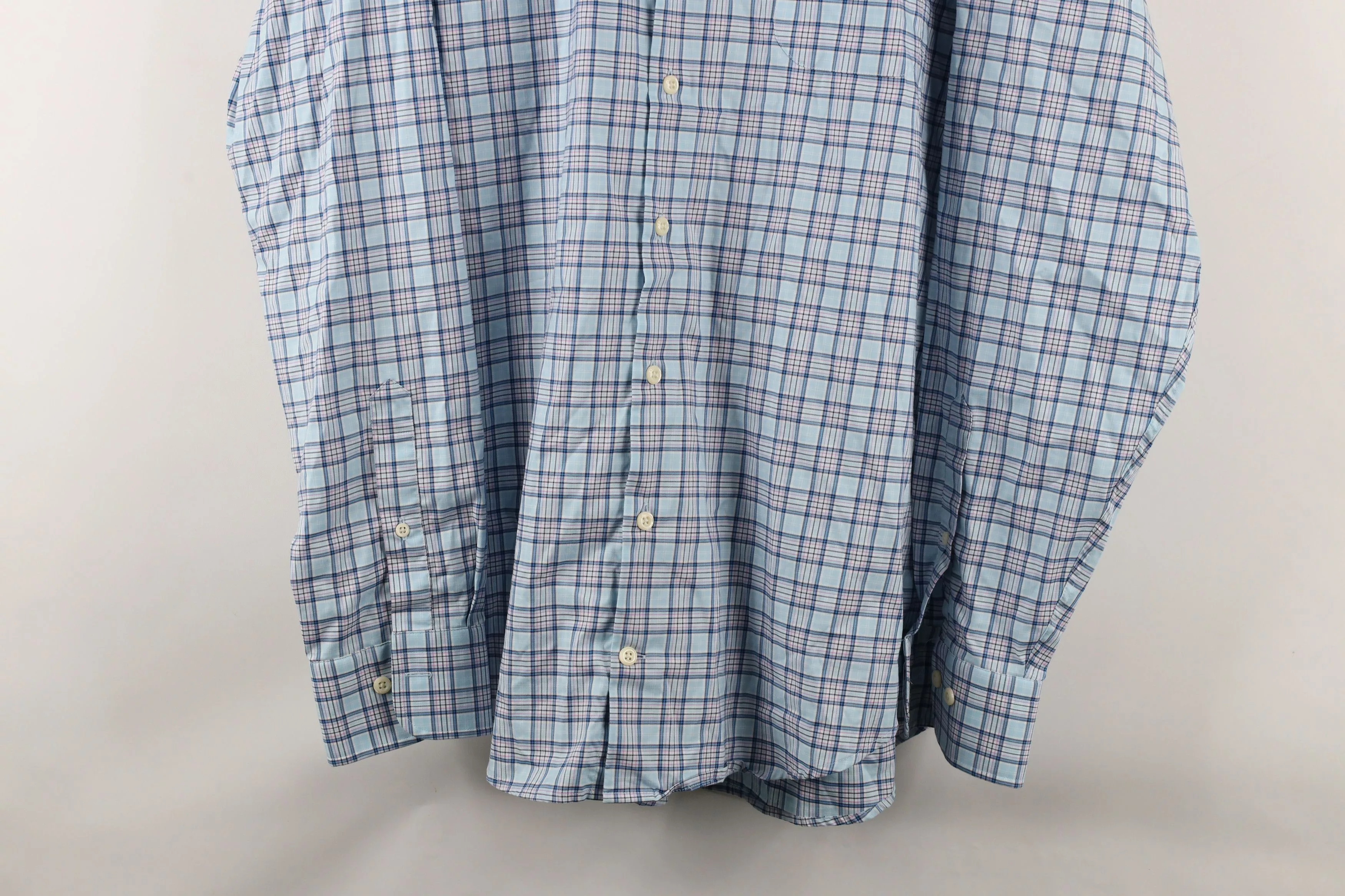 Peter Millar Shirts Button Ups Peter Millar × Vintage Peter Millar Collared Long Sleeve Button Shirt Blue Plaid Multi