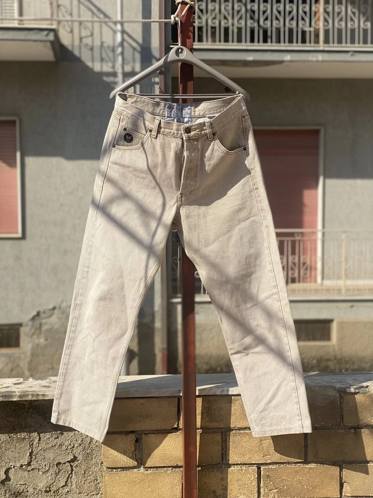 Avirex Denim Avirex × Vintage Men’s Avirex Vintage Denim Beige Jeans Size 33