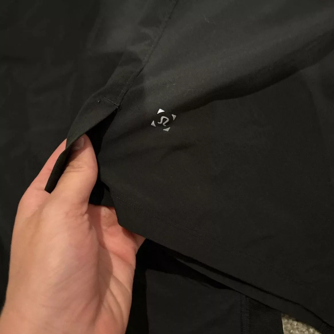 Large Lululemon Shorts Black