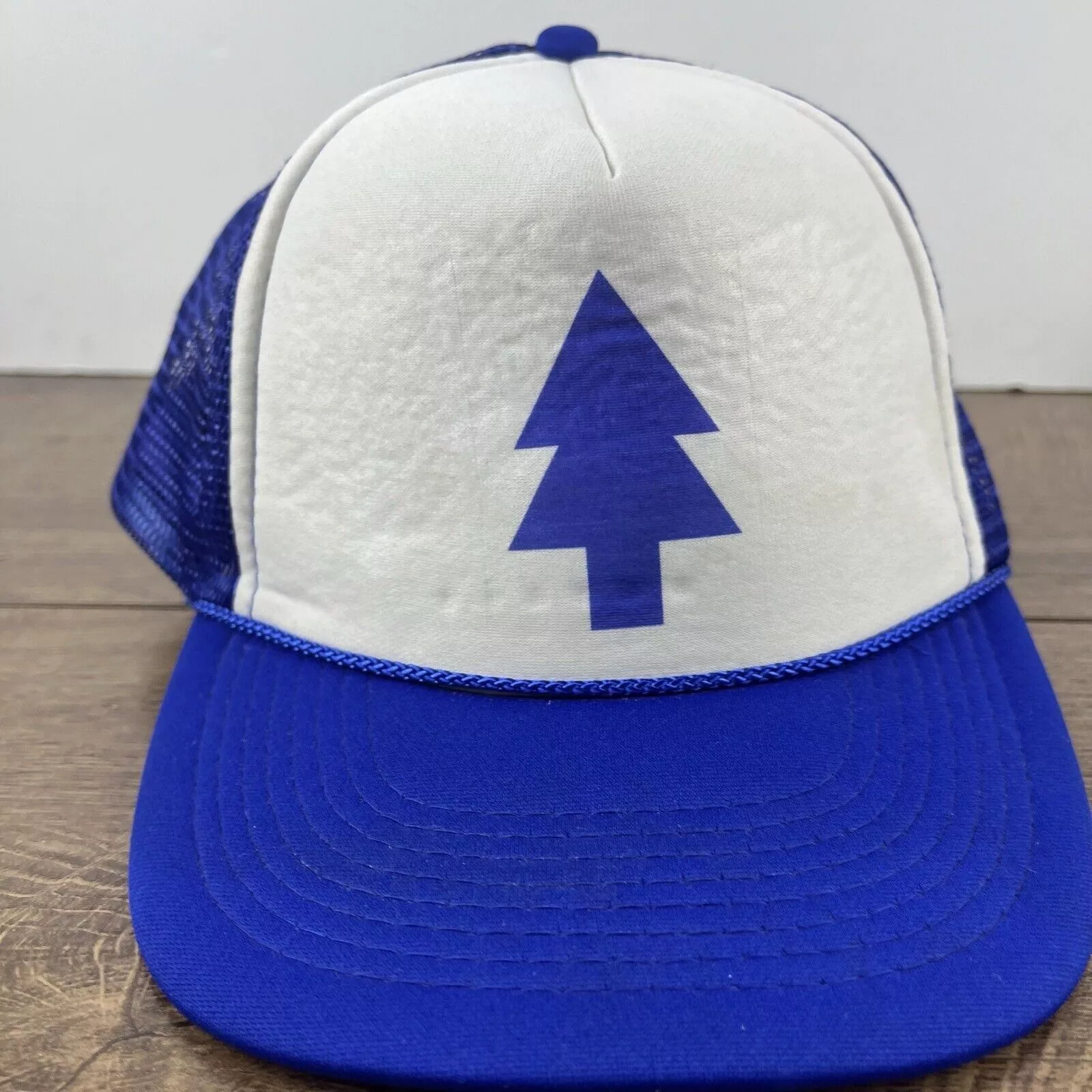 Other Hats Other Pine Tree Hat Pine Tree Snapback Hat Blue Adjustable Hat Adu