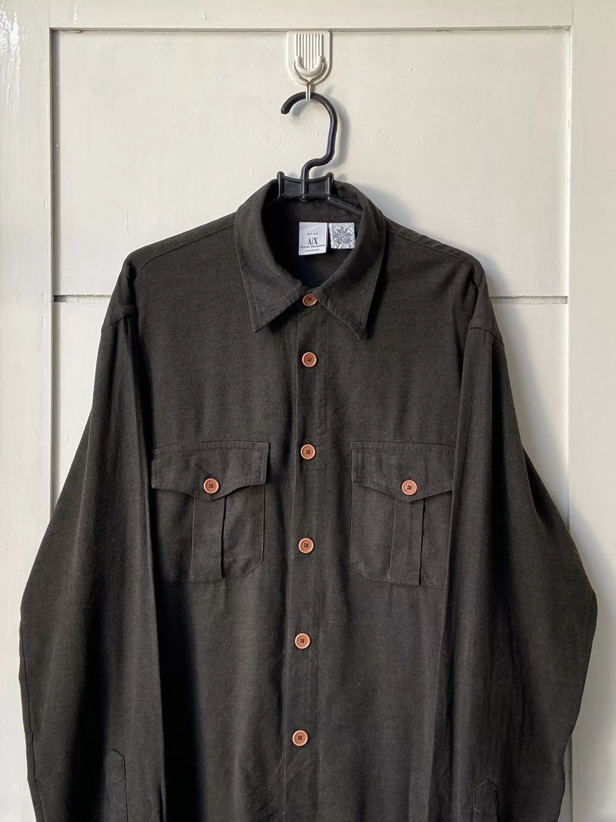 Armani Exchange Shirts Button Ups ARMANI EXCHANGE Brown Shirt
