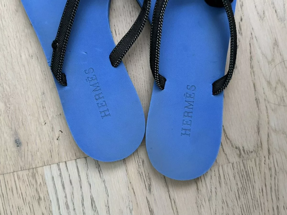 Hermes Sandals Hermes Kala sandals Blue