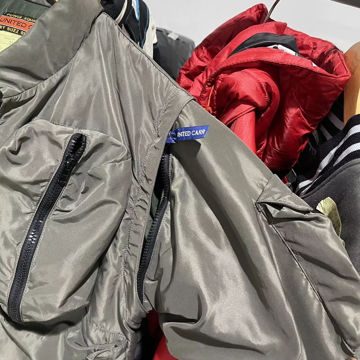 Alpha Industries Bombers Alpha Industries × Buzz Rickson's RARE‼️ BUZZ RICKSON'S UTILITY JACKET MULTIPOCKET MILITARY Green Vintage