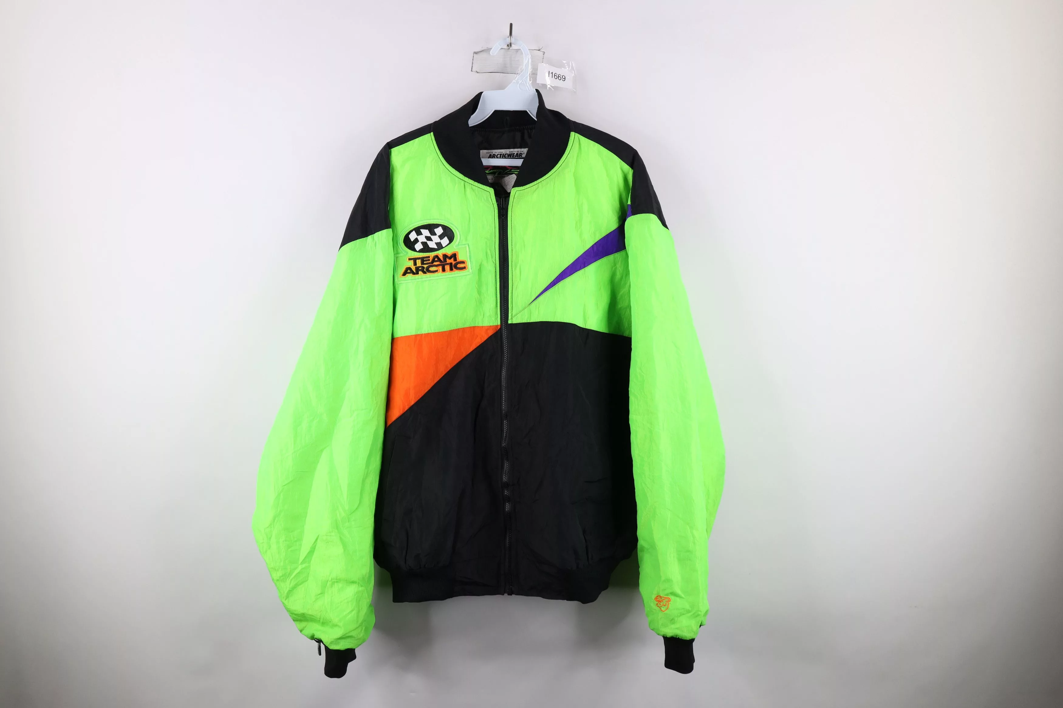 Vintage Light Jackets Vintage 90s Arctic Cat Team Arctic Racing Bomber Jacket USA Multi