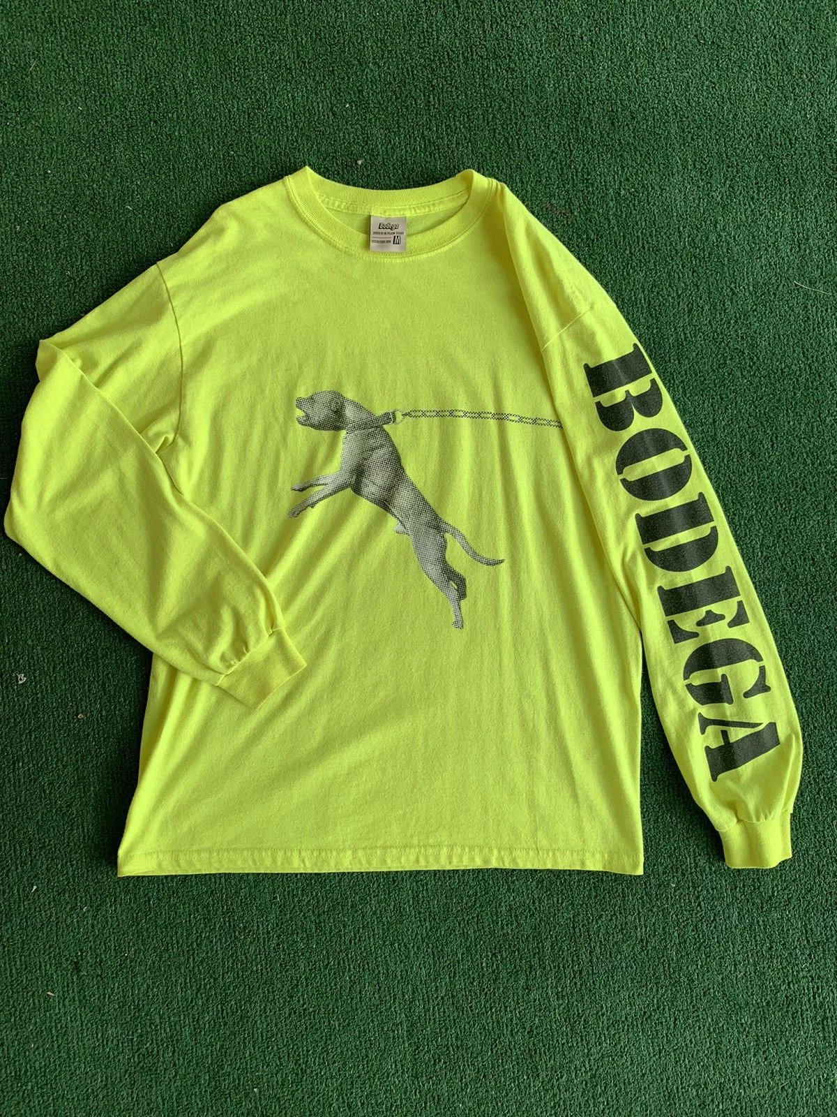 Bodega Long Sleeve T Shirts Bodega tee Green