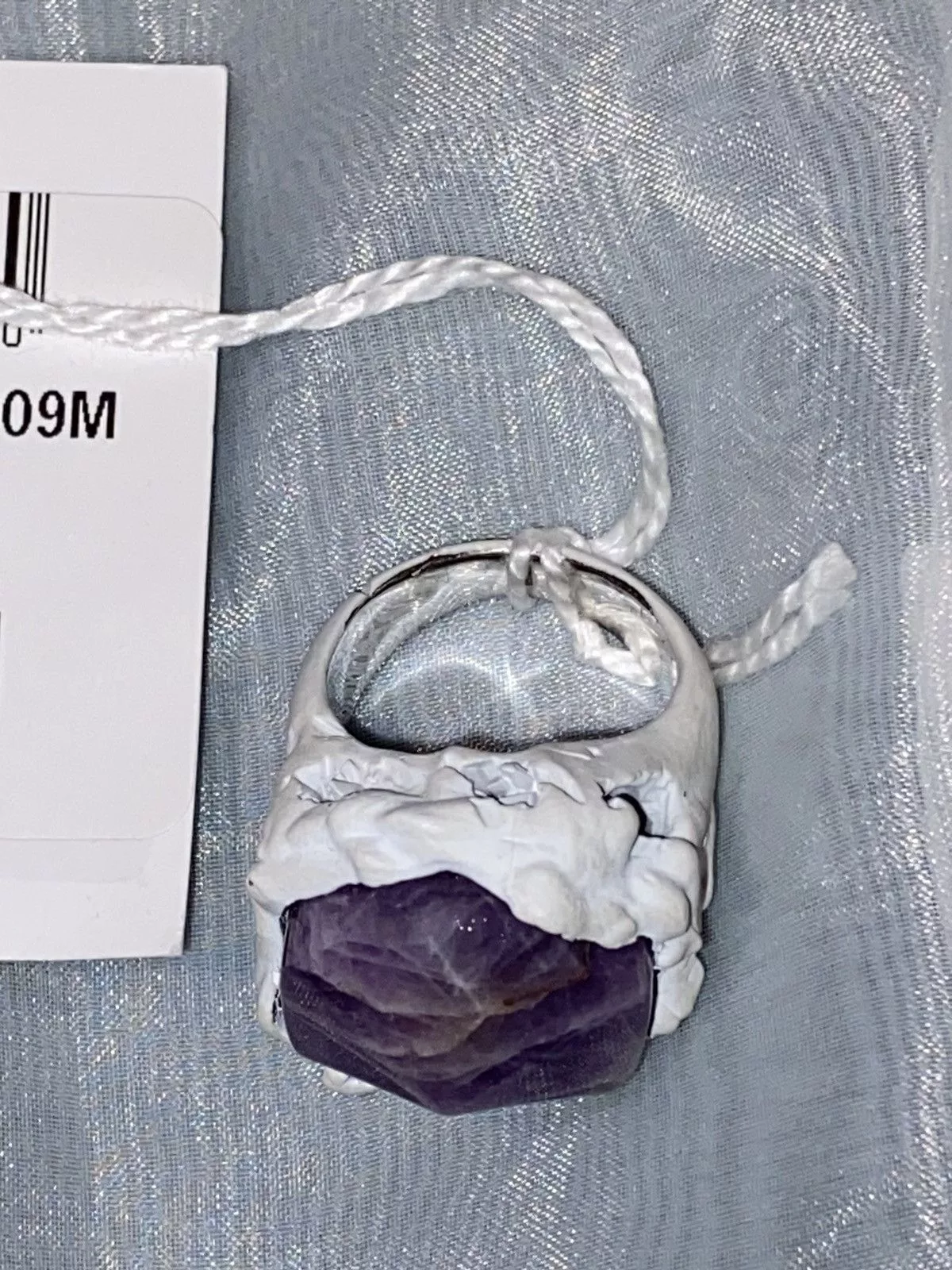 Daniel Arsham Rings Daniel Arsham × Dior Dior x Daniel Arsham Eroded Crystal Ring (SMALL/MEDIUM) White
