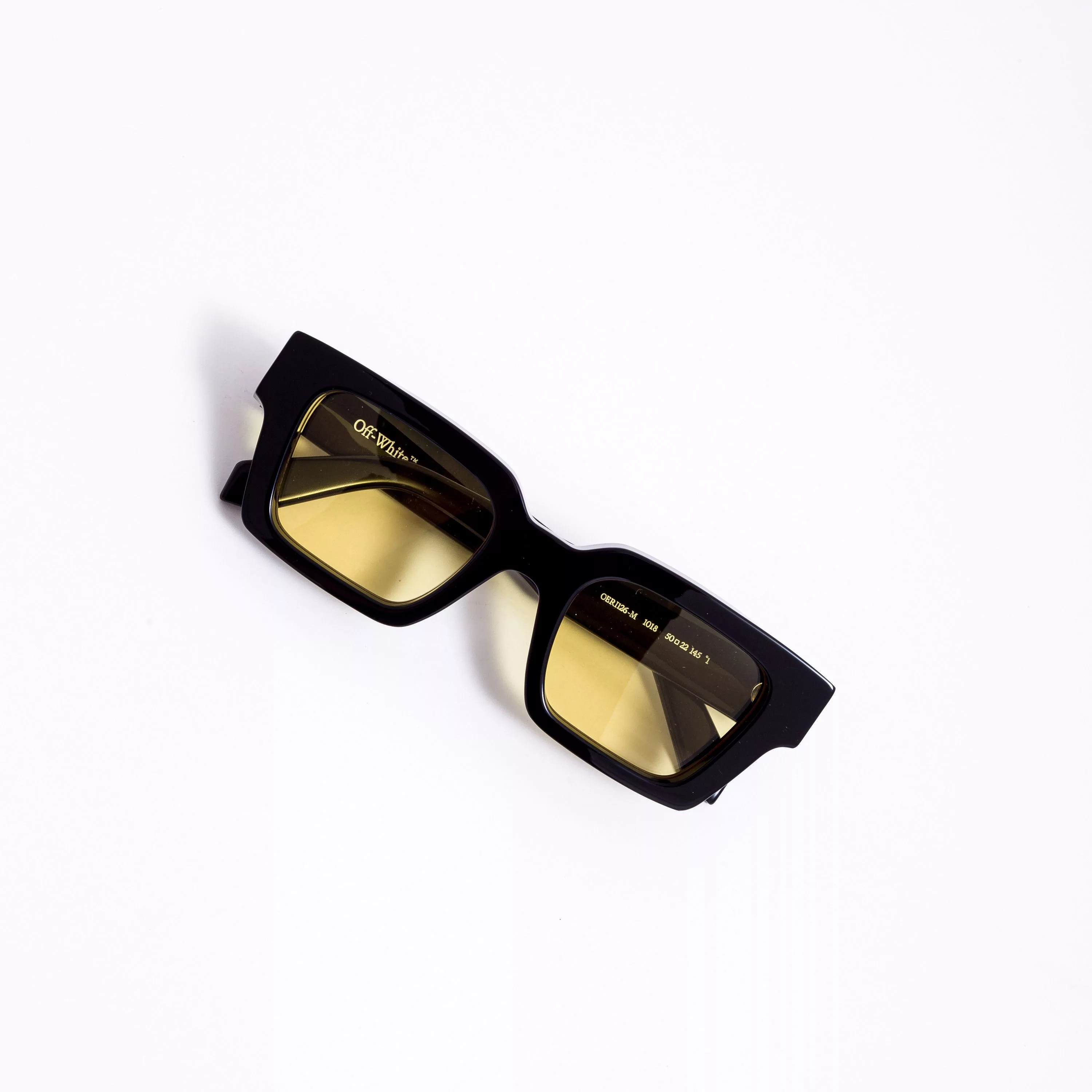 Off-White Sunglasses Off-White OFF WHITE Virgil Sunglasses BLACK YELLOW