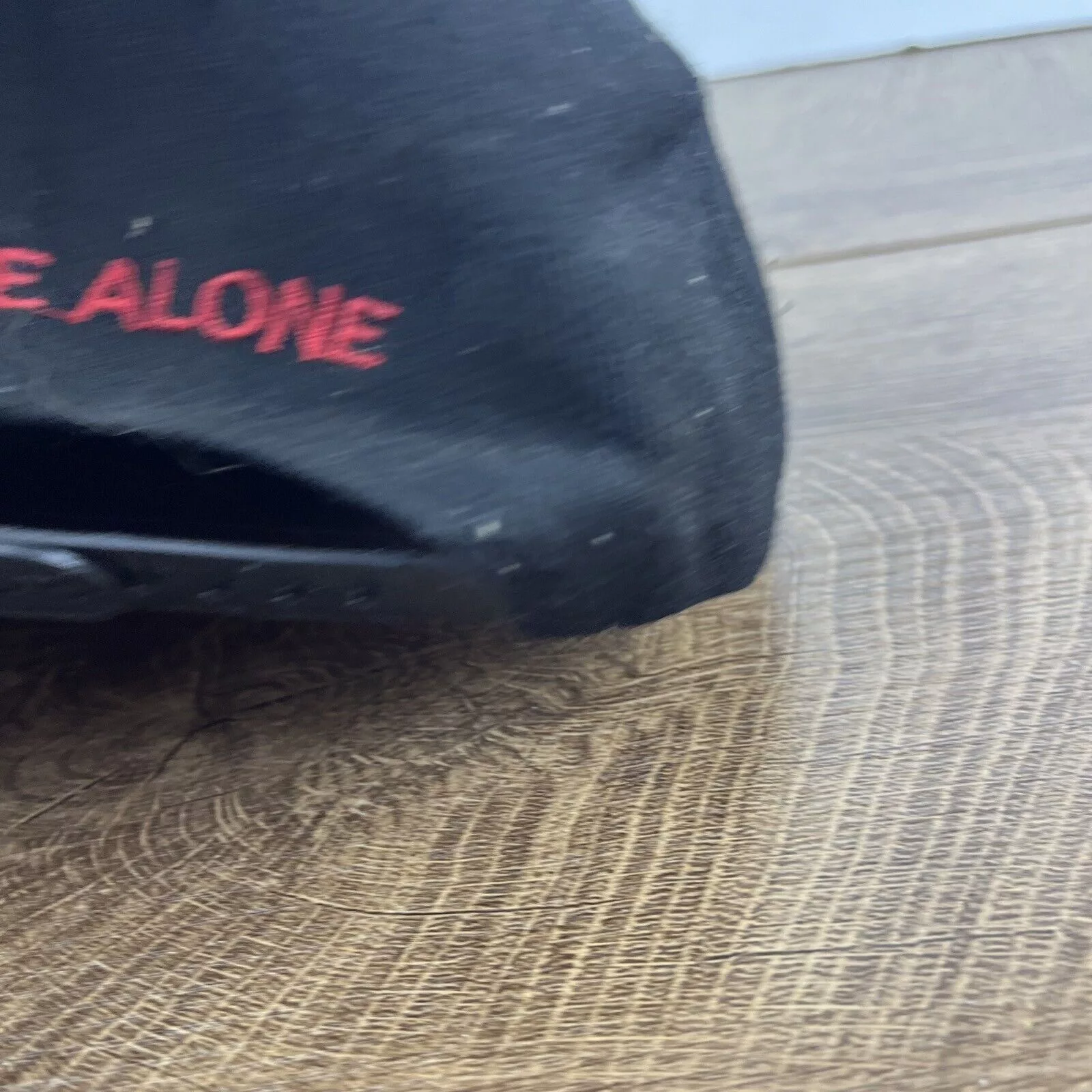 Other Hats Other Leave Me Alone Hat Leave Me Alone Hat Snapback Adjustable Ad Black