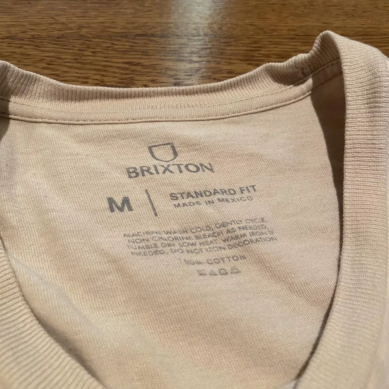 Brixton Short Sleeve T Shirts Vintage Brixton white Tee