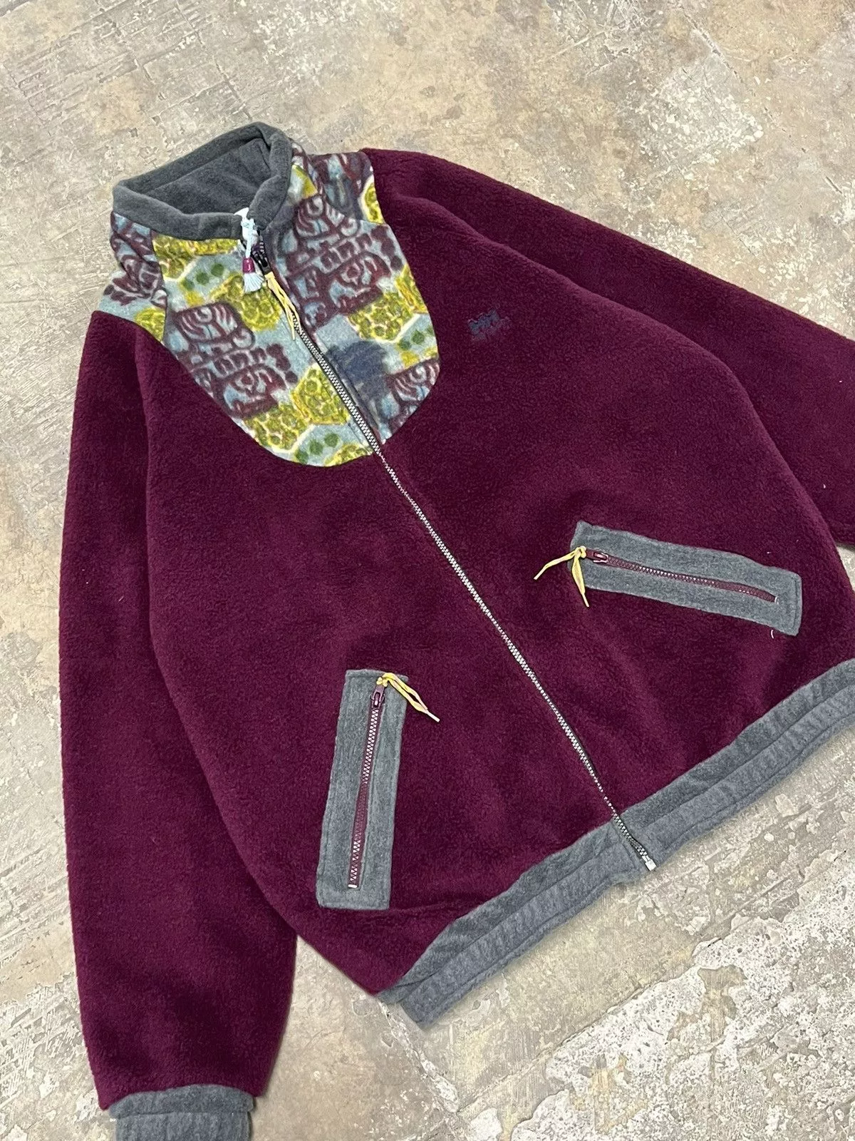 Helly Hansen Light Jackets Helly Hansen × Vintage Helly Hansen deep pile fleece rare color way hype gorpcore Purple Streetwear