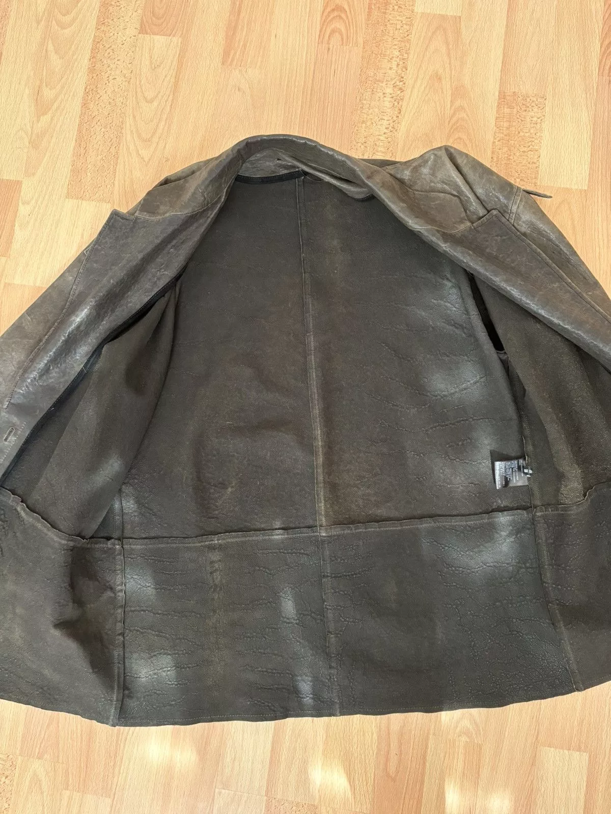 Haider Ackermann Leather Jackets Haider Ackermann Leather Jacket Brown