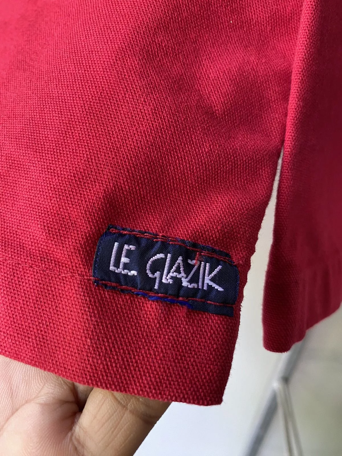 Vintage Shirts Button Ups Le qlazil vintage red blouse