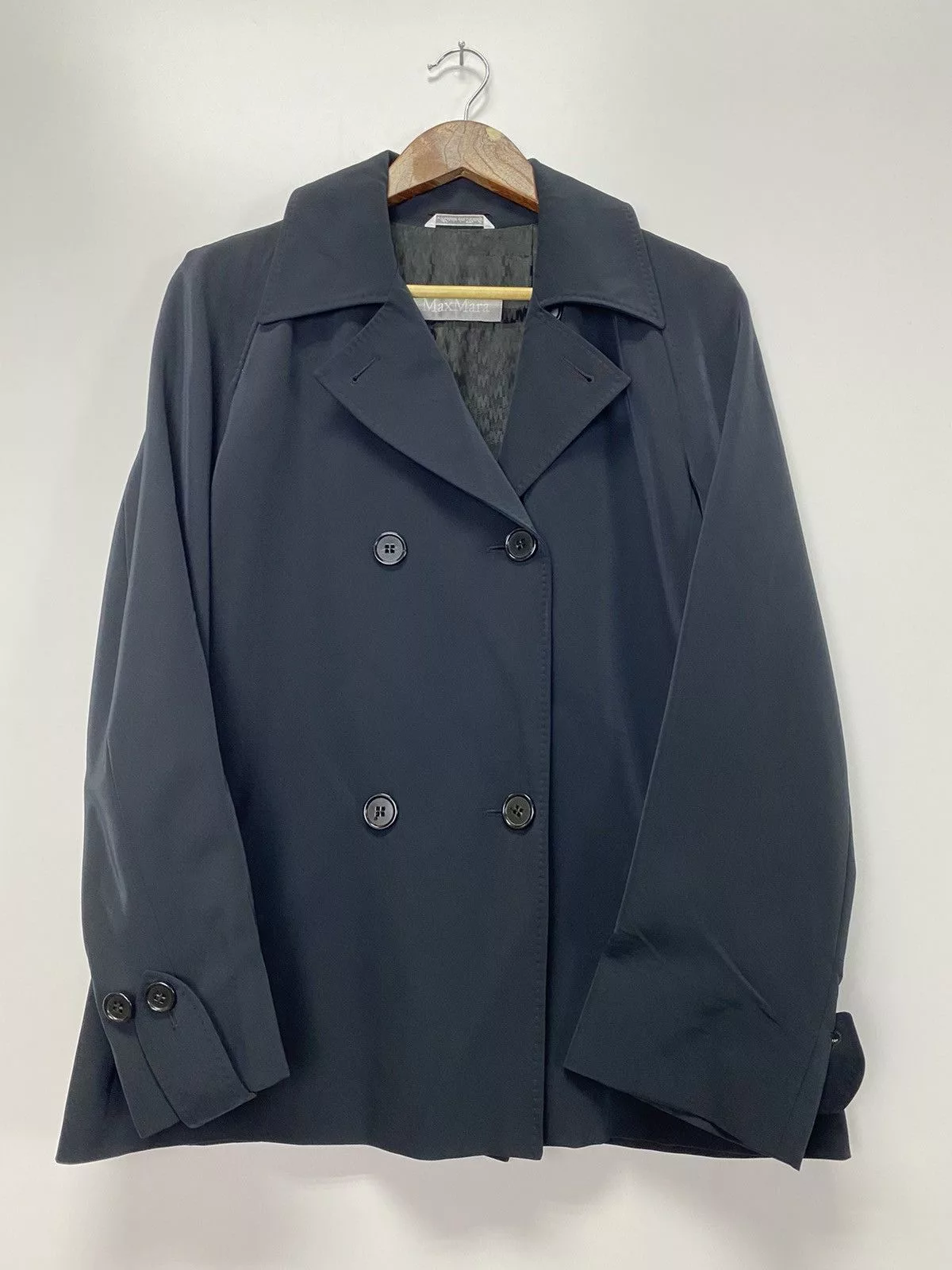 Designer Light Jackets Designer Max Mara Black Jacket Vintage