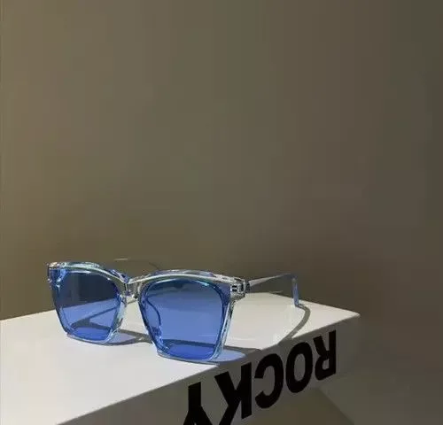 Electric Visual Sunglasses Electric Visual × Vintage Retro punk sunglasses Blue Streetwear