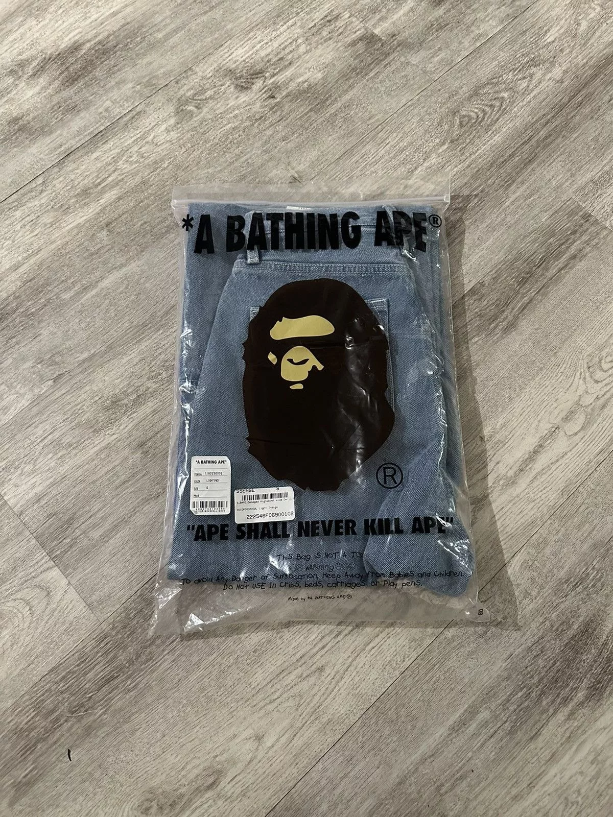 Women’s Blue Bape Jeans