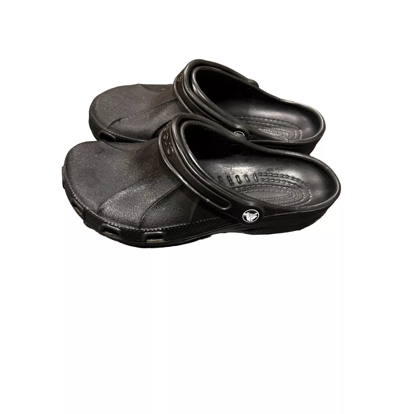 Crocs Sandals Crocs clogs shoes size 9-11 Black