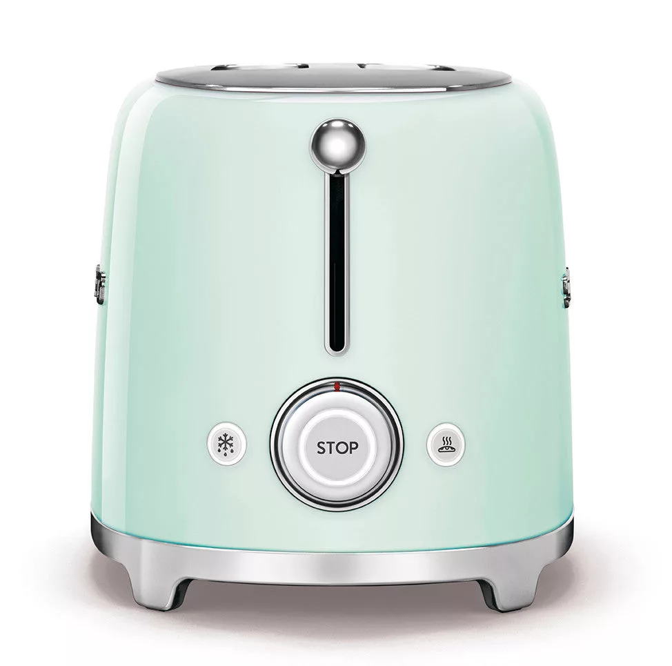 Pastel Green 2 Slice Toaster