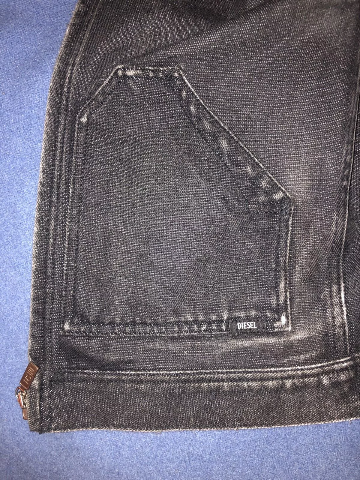 Diesel Denim Jackets Diesel black denim jacket