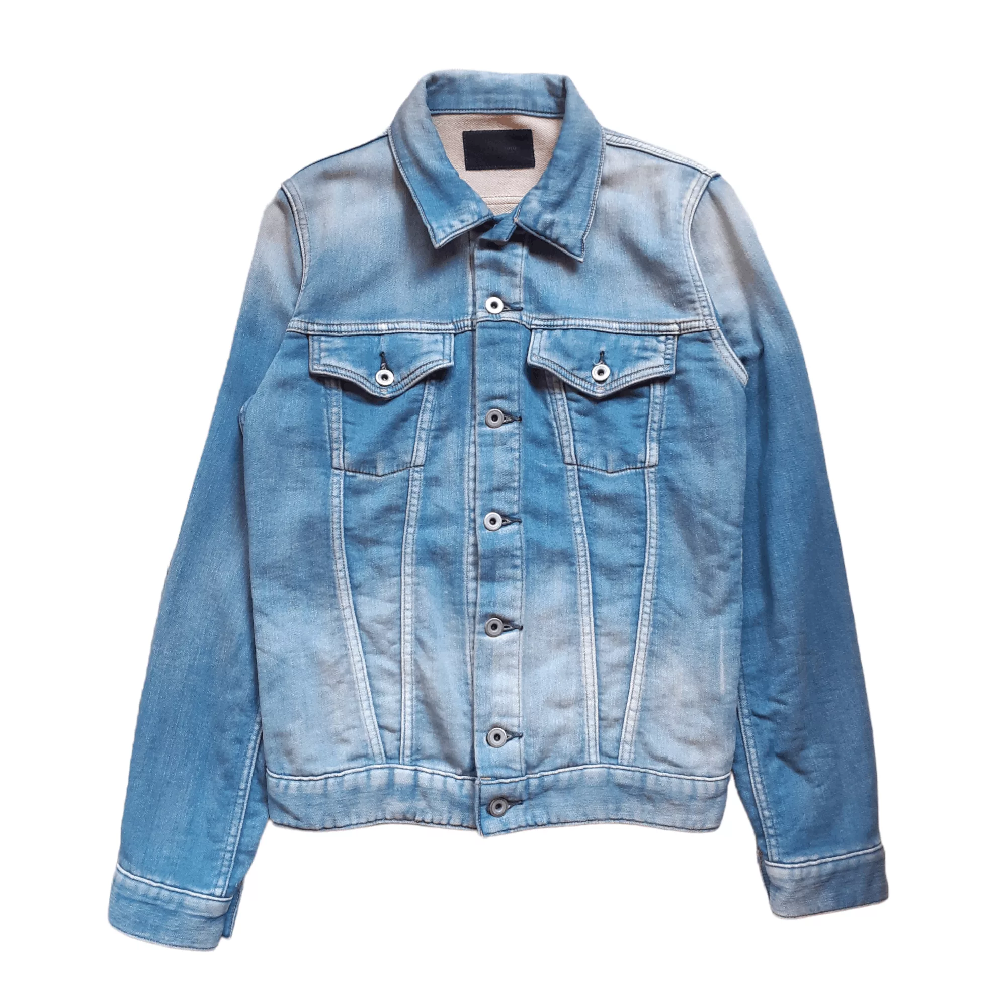 Carpe Diem Denim Jackets Carpe Diem × junhashimoto JUNHASHIMOTO Denim Jacket Type 3 Japan Light Wash Blue