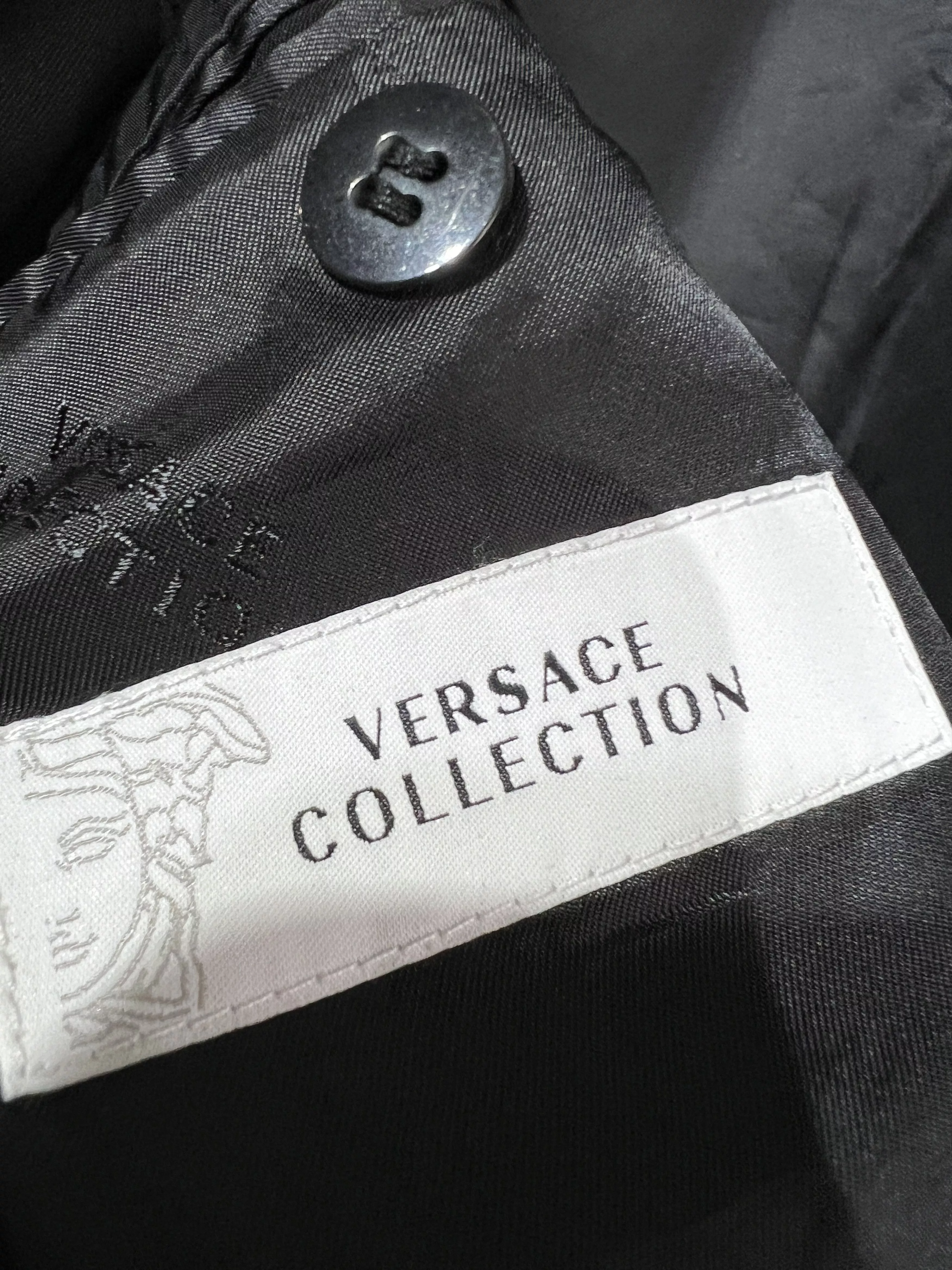 Versace Blazers VERSACE Collection Suit Blazer Jacket Coat Size 54 Black
