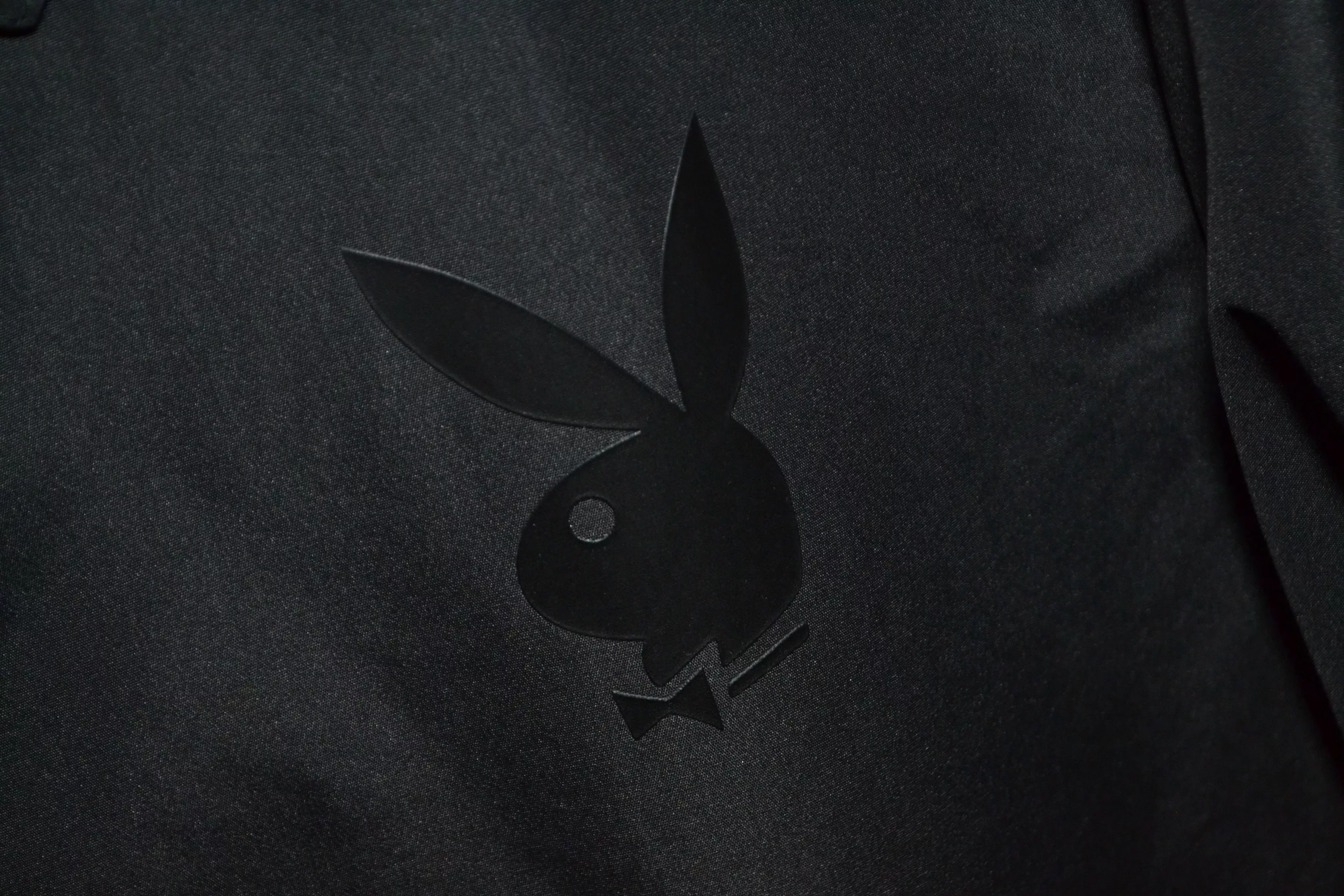 Playboy Light Jackets Playboy Coach Jacket Logo M Oversize Black