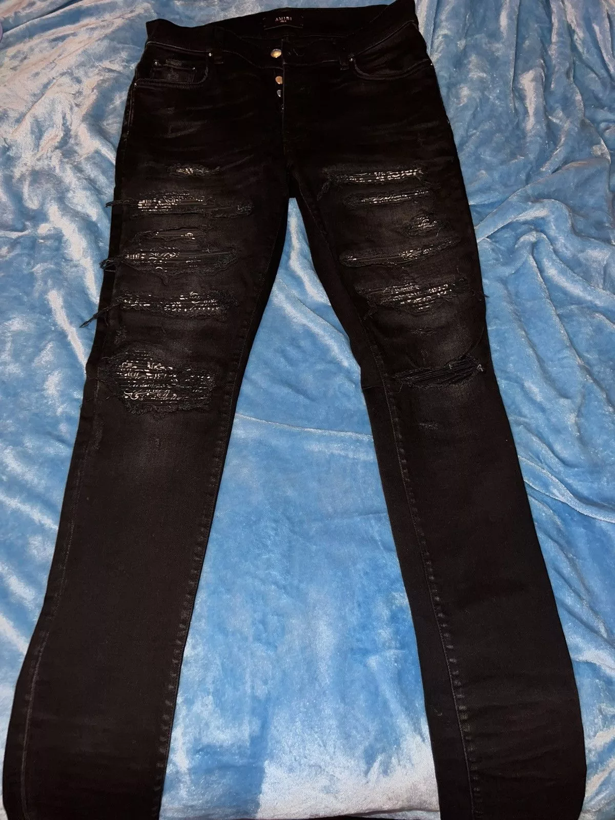 Amiri Denim Amiri jeans Black