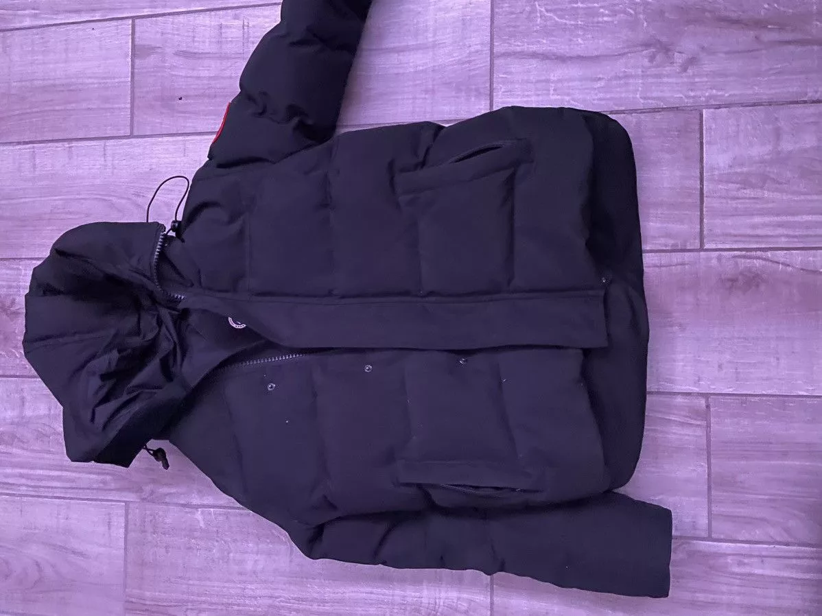 Designer Parkas Designer canada goose jacket Black