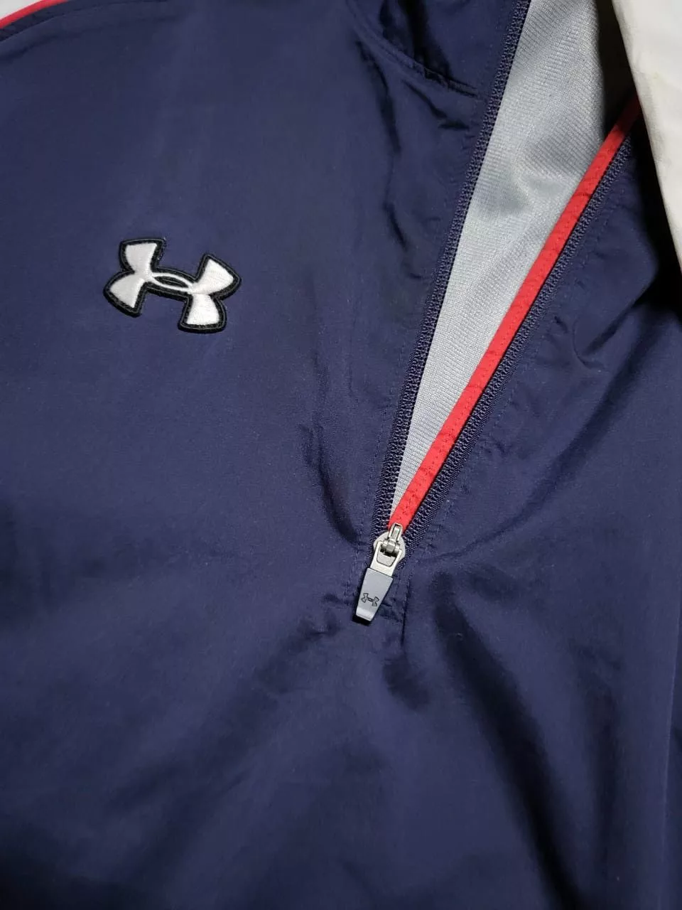 Under Armour Light Jackets Halfzip Under Armour Baseball Windbreaker Jacket Blue Sportswear