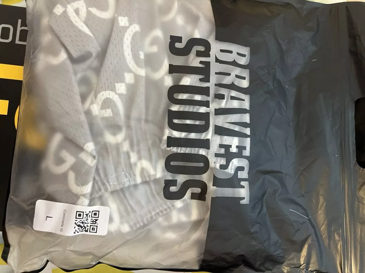 Bravest Studios Shorts Bravest Studios Bravest Studio Concrete G Shorts Gray