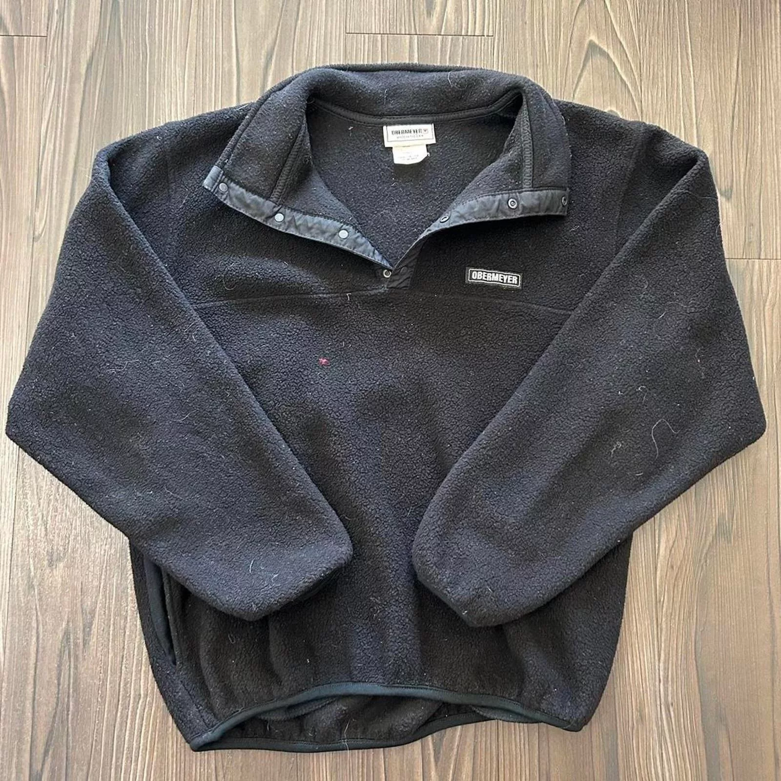 Obermeyer Sweaters Knitwear Obermeyer Fleece Sweater Black