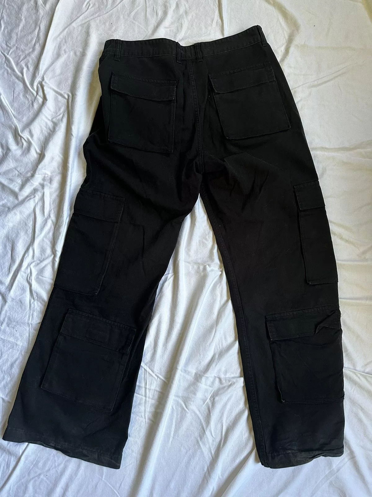 Systemic Casual Pants SYSTEMIC Black Cargo Pants Demon Lady