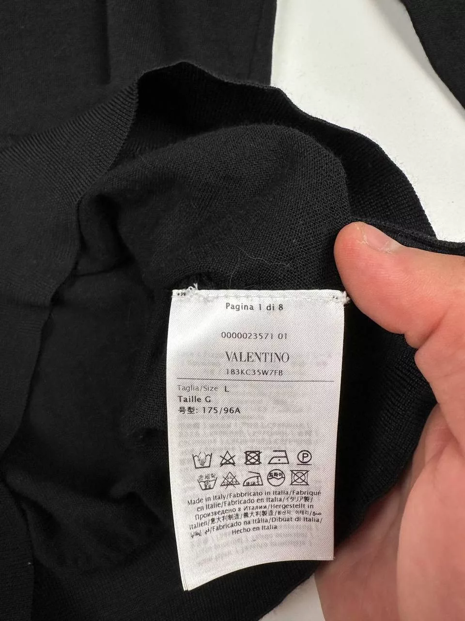 Valentino Sweaters sweater Valentino Black