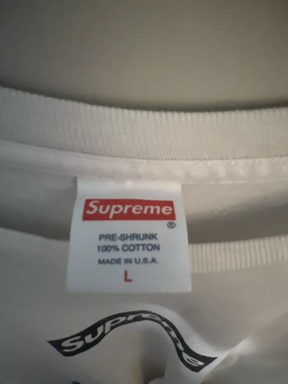 Supreme Short Sleeve T Shirts SUPREME PARIS OPENING BOX LOGO White