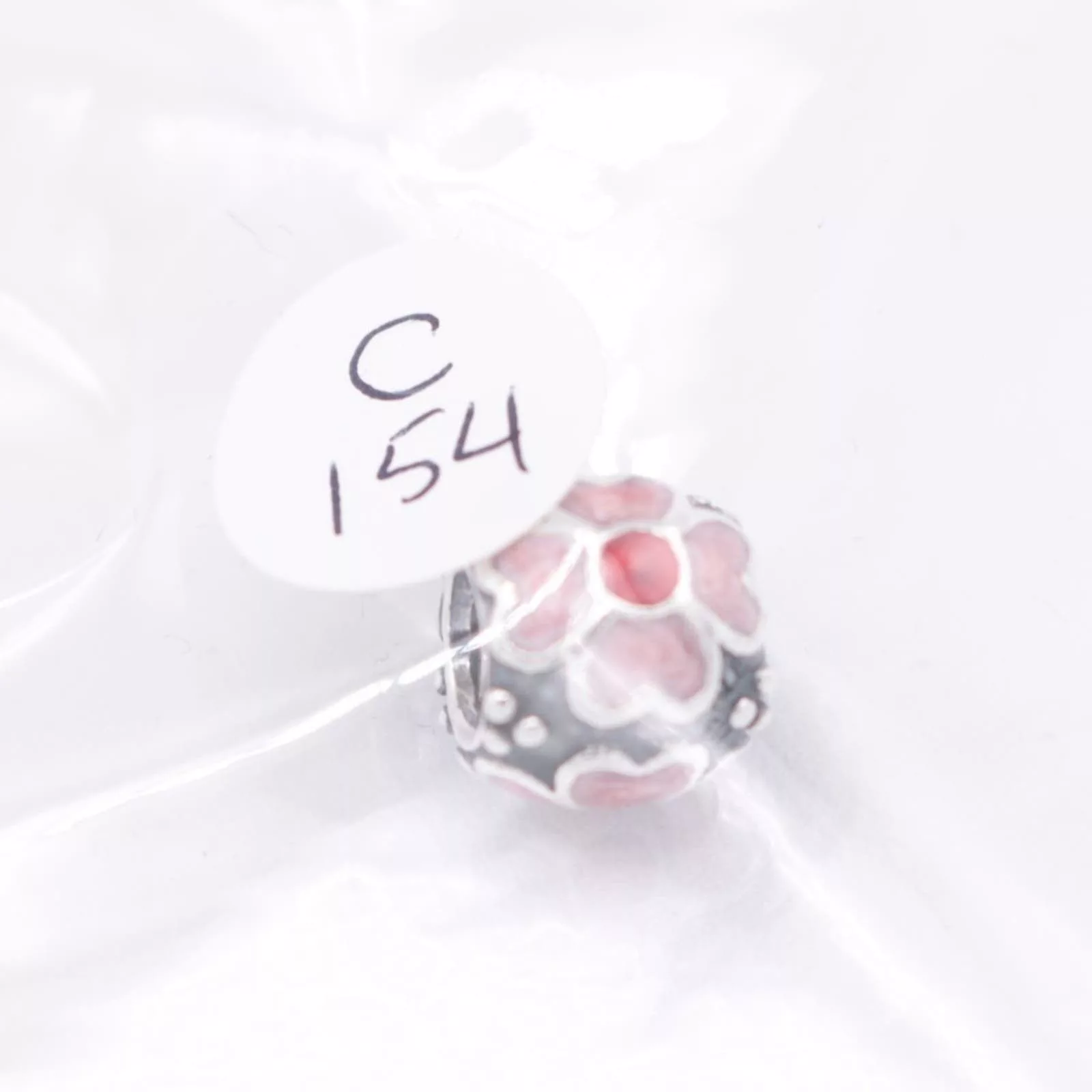 pandora Bracelets Authentic PANDORA Red Daisy Charm - 790433ER