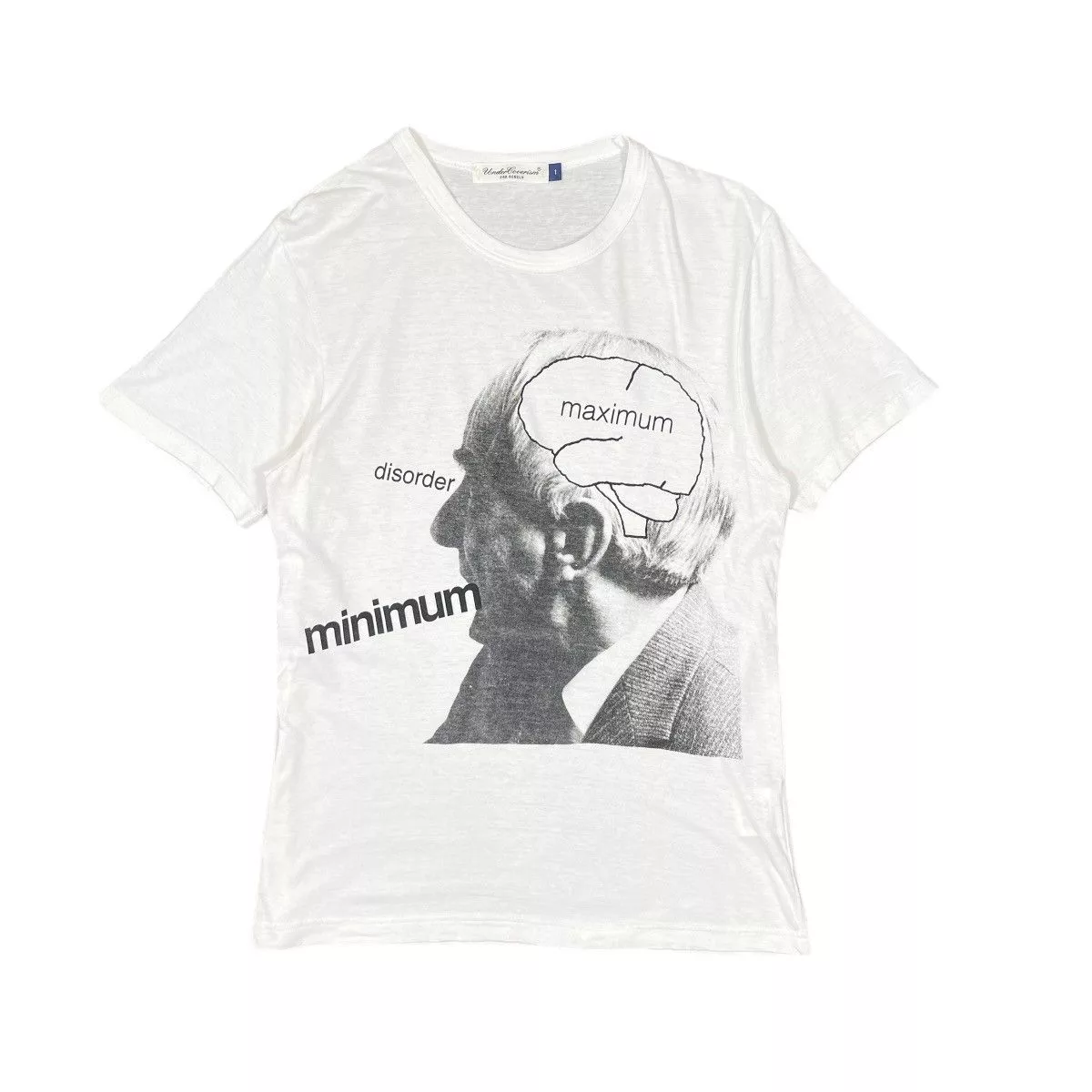 Jun Takahashi Short Sleeve T Shirts Jun Takahashi × Undercover Undercover "Maximum Minimum" Tee - SS10 "Less But Better” White