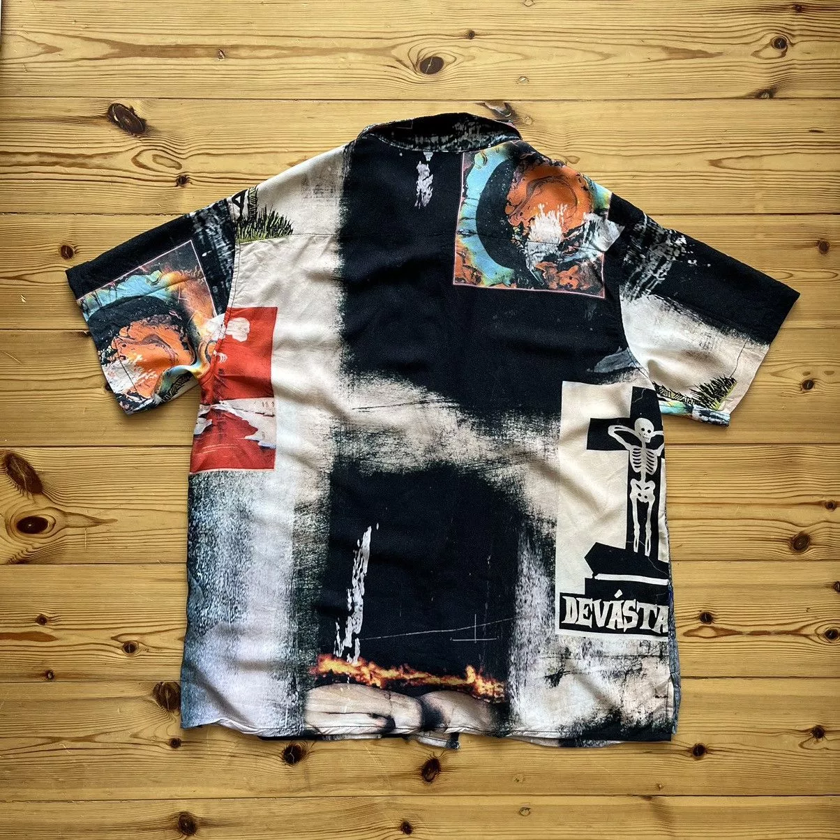 DEVA STATES Shirts Button Ups DEVA STATES Multicolor Printed Shirt SS23