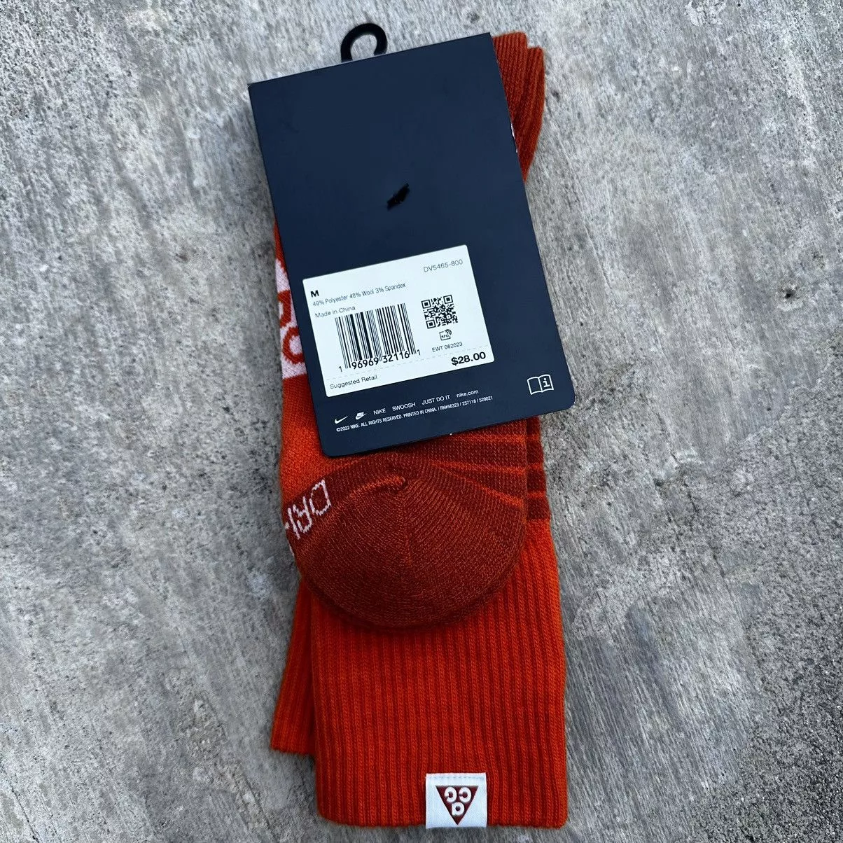Nike ACG Miscellaneous Nike ACG Socks Orange