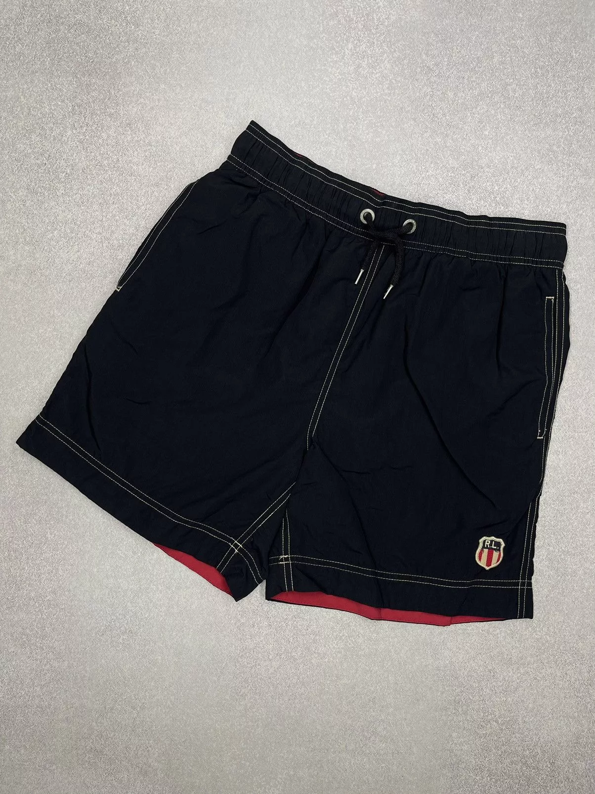 Polo Ralph Lauren Shorts Polo Ralph Lauren × Rugby Ralph Lauren × Vintage Vintage Polo Ralph Lauren Jeans Company Black Shorts Y2K