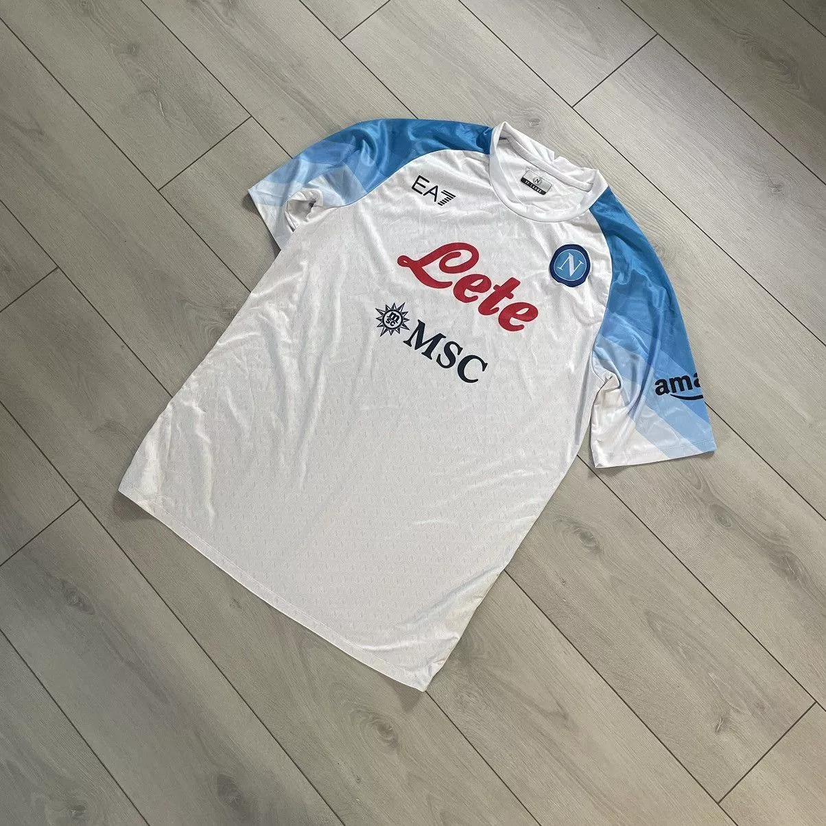 Pro Player Jerseys Pro Player Ea7 Napoli MSC LETE AMAZON shirt Jersey tee PRO FIFA Multi Sportswear