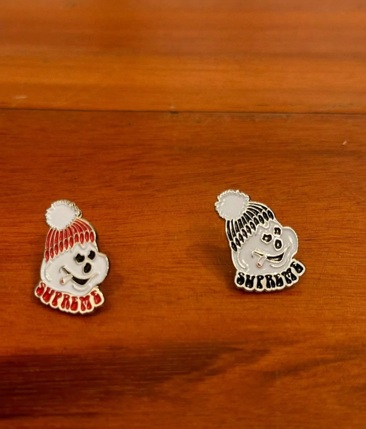 Supreme Miscellaneous Supreme Snowman Pin Set Black