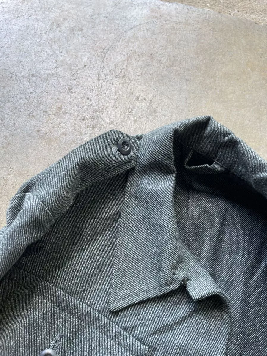 Vintage Light Jackets Vintage Swiss Army Work Jacket Black