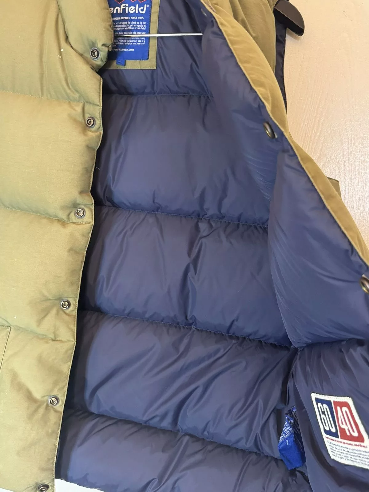 Penfield Vests Penfield Puffer Vest Green