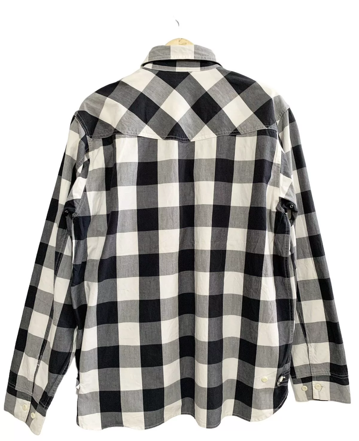 Ben Davis Light Jackets Ben Davis × Vintage Ben davis plaid work light jacket Black Workwear
