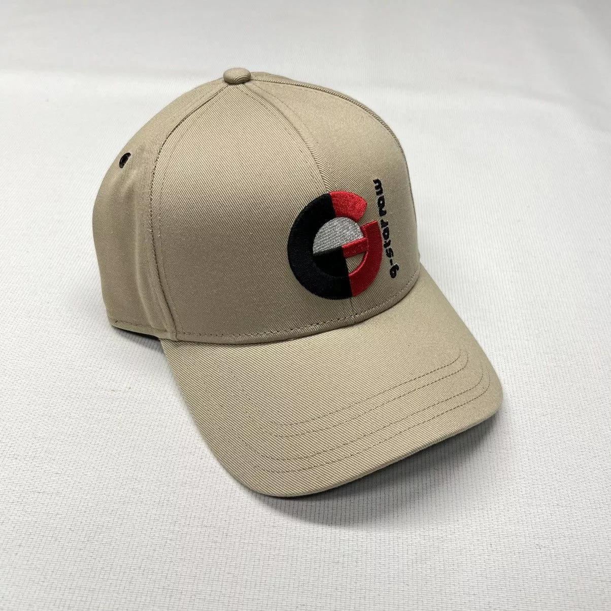 G-Star Hats G-Star Raw Hat Cap Beige Original Artwork Logo Strapback Brown