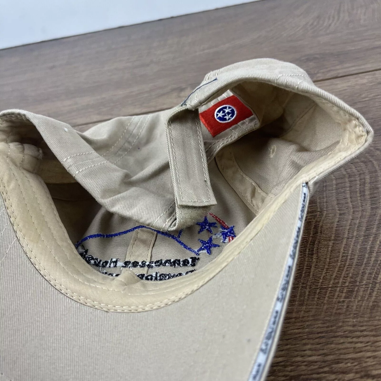 Other Hats Other Tennessee Housing Development Hat Adjustable Hat Tan Brown H