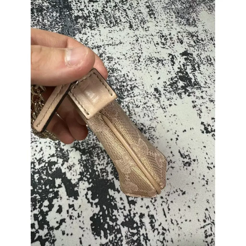 Gucci Shoulder Bags Gucci GG Pochette Monogram Bag Beige