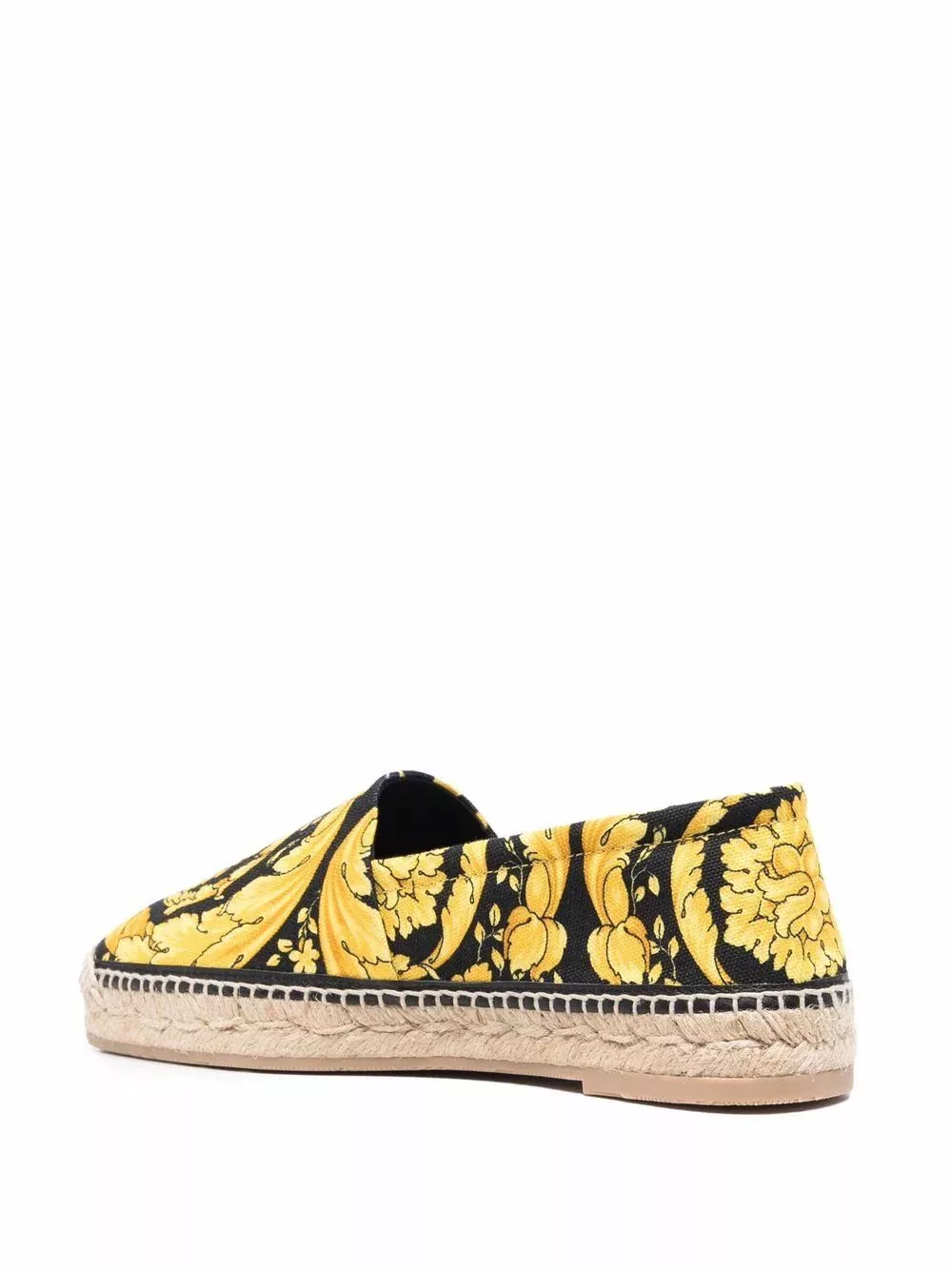 Versace Slip Ons Versace os11x0624 Barocco-Print Espadrilles in Multicolor