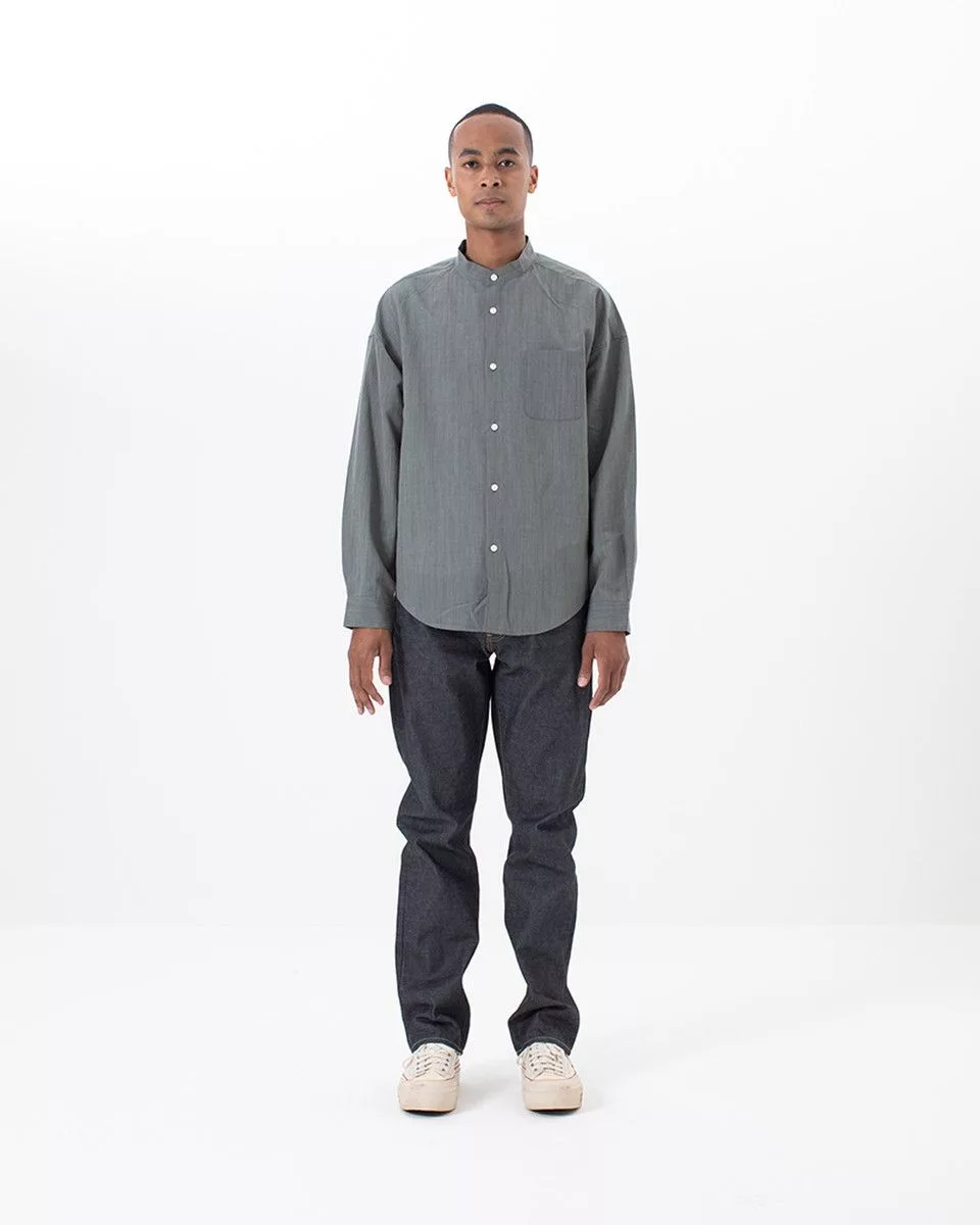Visvim Shirts Button Ups Visvim INGALL II SHIRT White